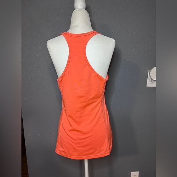 HM Move Tanktop Women M Orange Racerback Workout Activewear Lightweight Summer - Picture 2 of 5